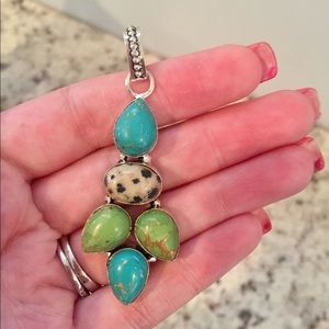 Sea Sediment Jasper Pendant