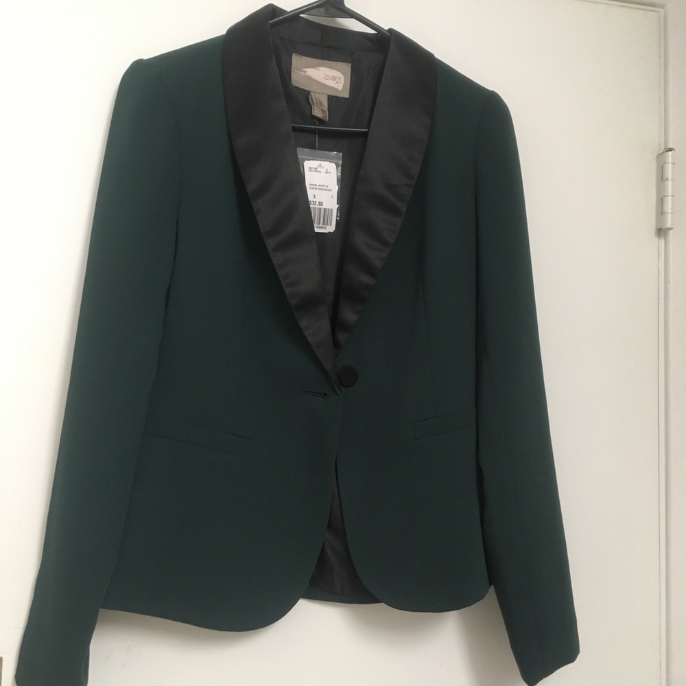 Forever21 Hunter Green Blazer NWT