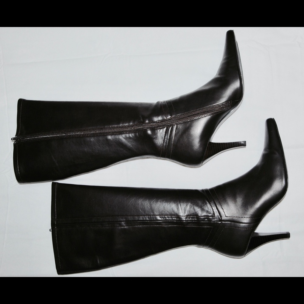 Alfani Dark Brown Knee High Boots