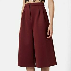 TOPSHOP wide leg culotte