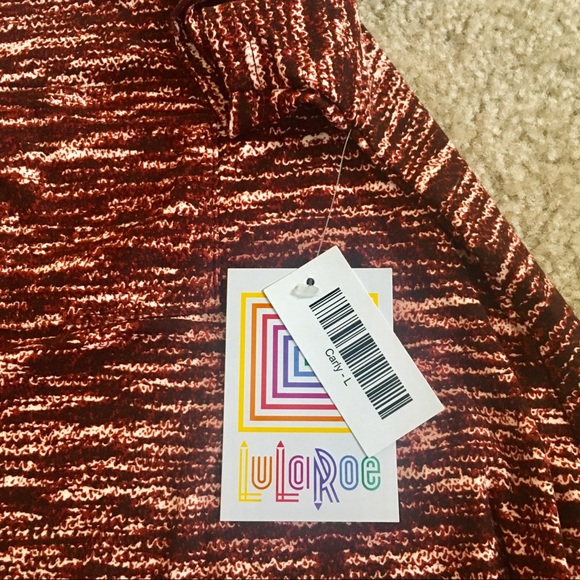 ❌SOLD❌ Large LulaRoe Carly Dress - Picture 3 of 4