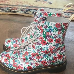 Floral Dr. Martens