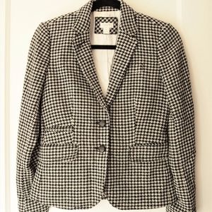 J. Crew Factory Houndstooth Blazer