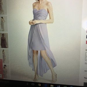 Davids Bridal bridesmaid Iris Chiffon Dress