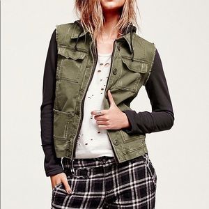 Free People Cargo and Sweatshirt Jacket