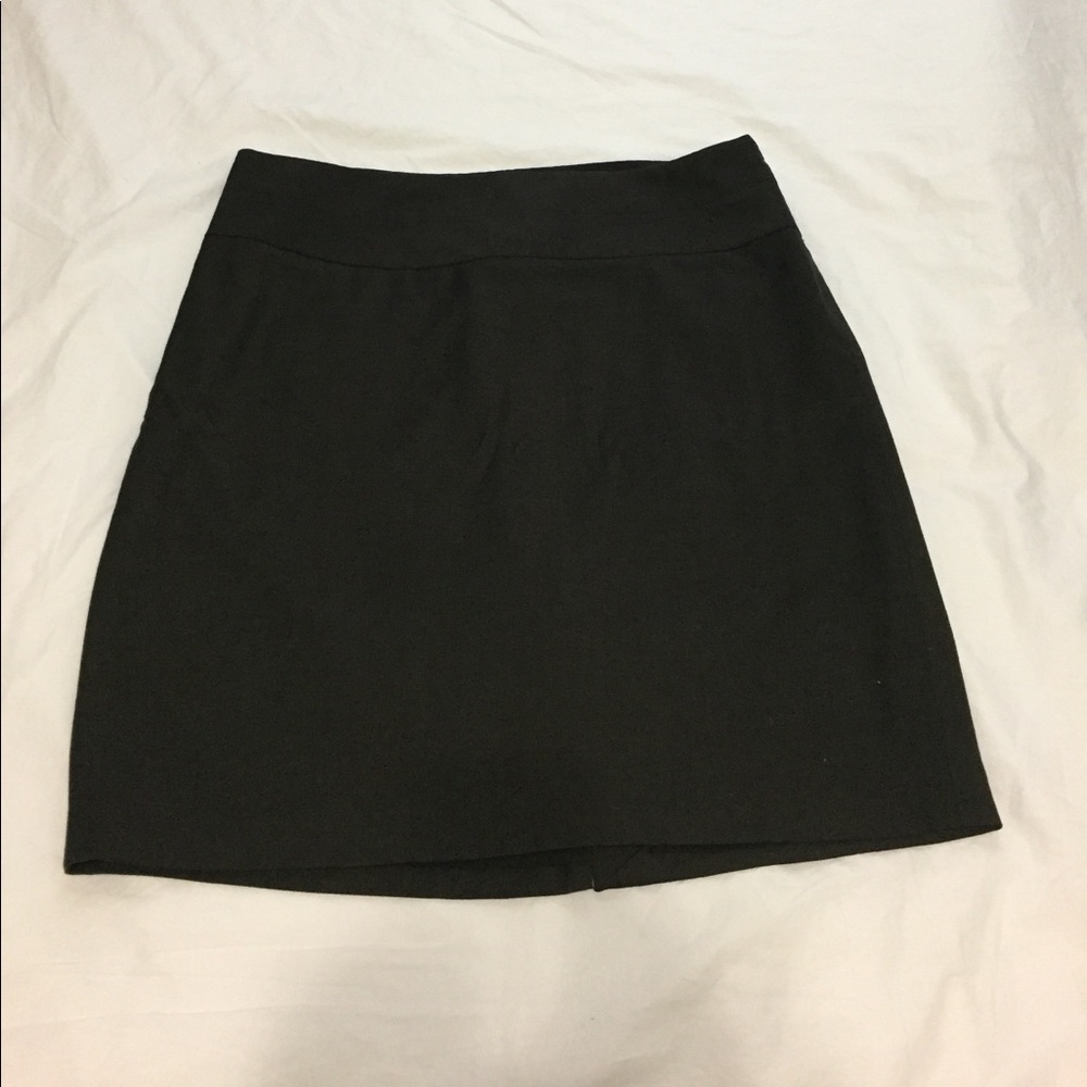 The Limited Pencil Skirt - Charcoal Brown