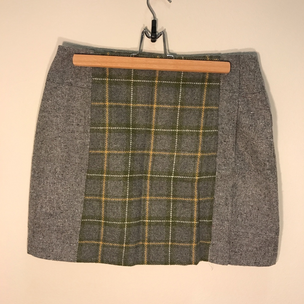 Banana Republic Plaid Skirt