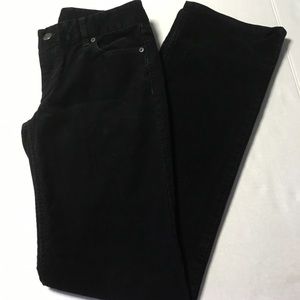 J. Crew Black Corduroy Pants Sz 4R