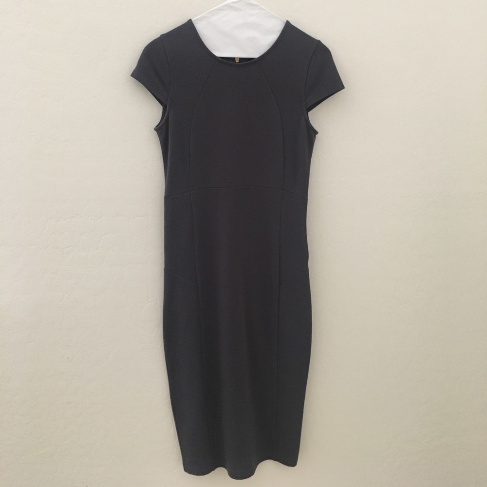 Charcoal gray dress