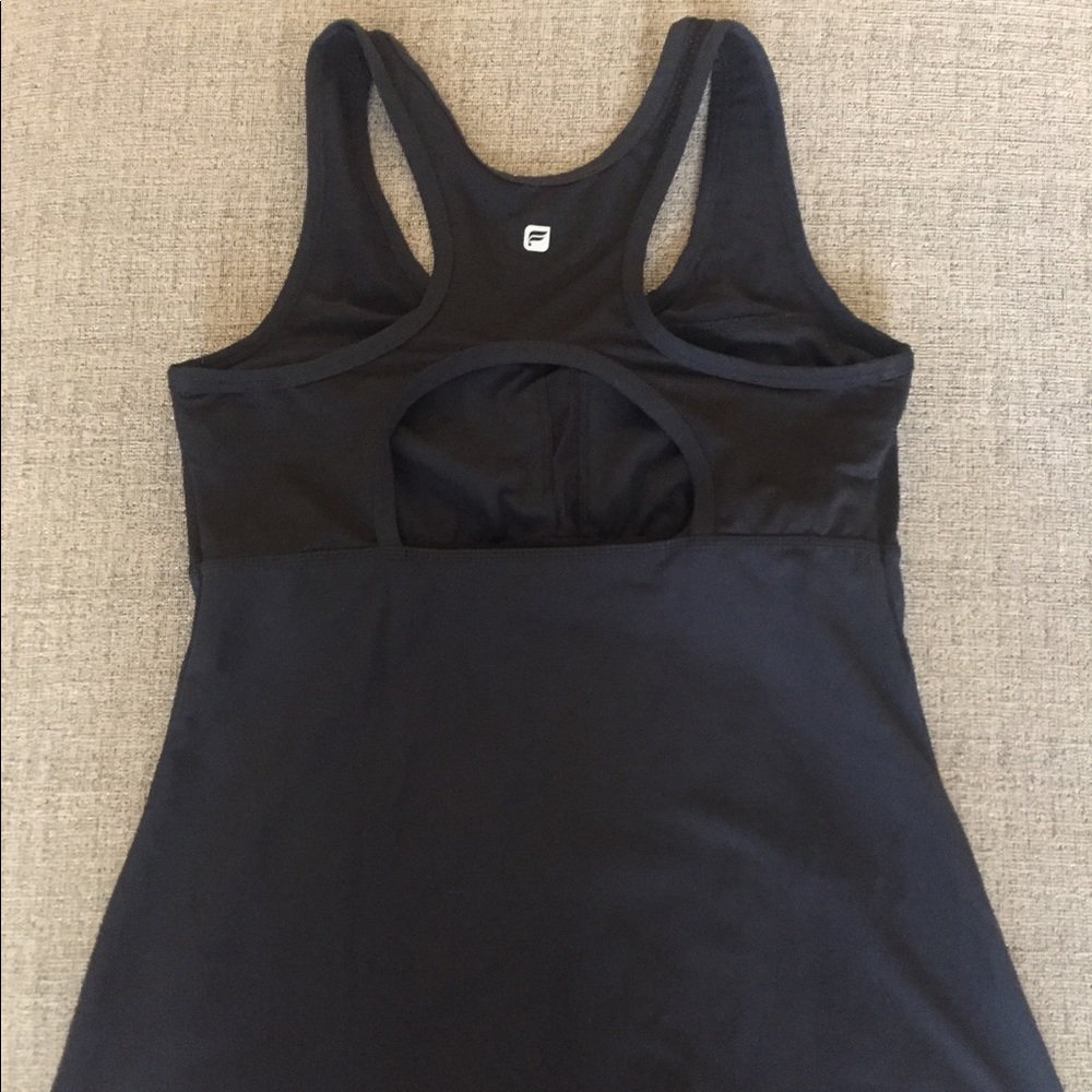 Fabletics built in bra athletic top