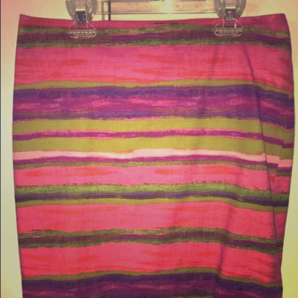 Multi colored skirt