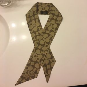 Coach skinny scarf/headband