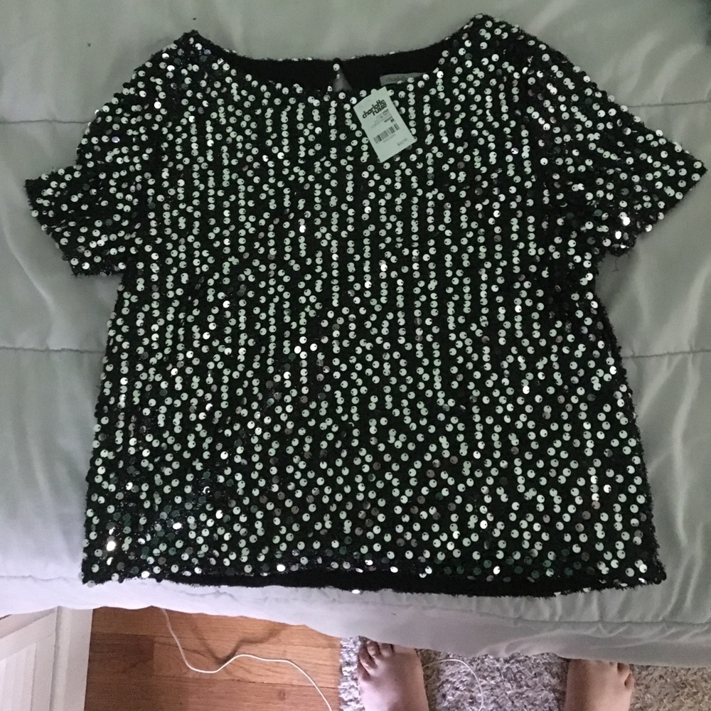 Sequin top