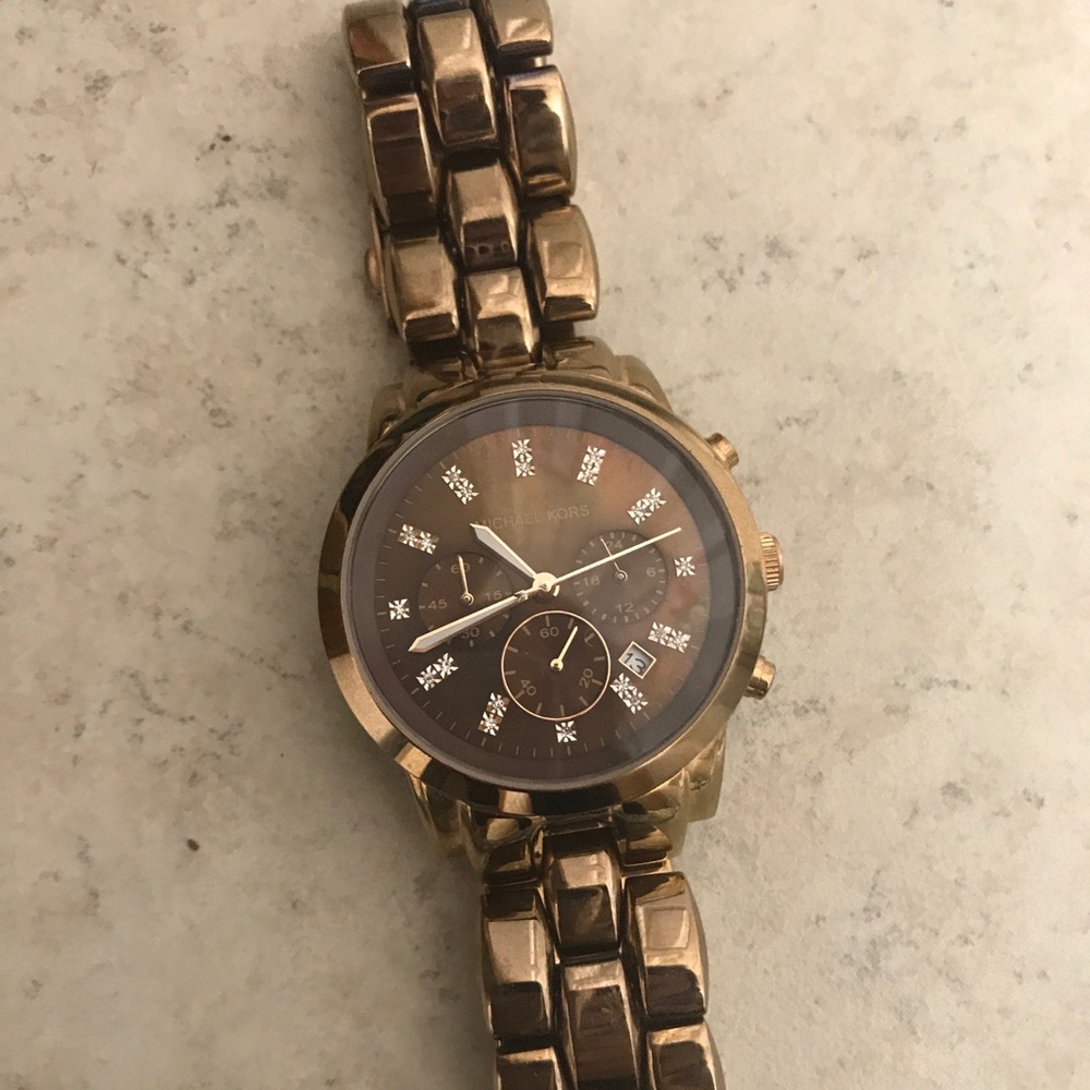 Michael Kors Rose gold watch