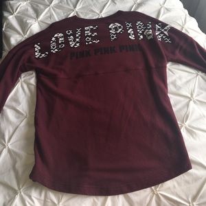 PINK Victoria's Secret Spirit Jersey Pullover
