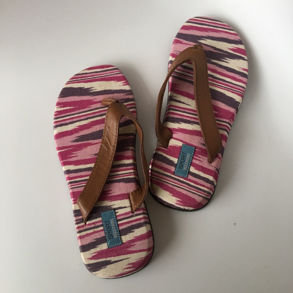 Missoni Sport Flip Flops