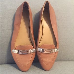 Coach leather loafers