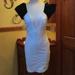 Black and white Nasty Gal dress