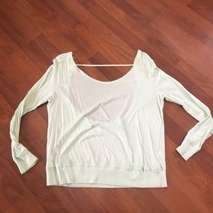 Mint Open Back Top - Size M