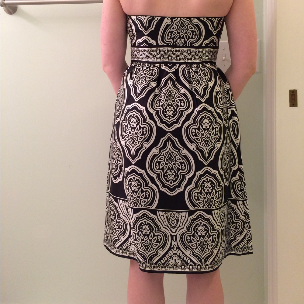 White House Black Market silk cocktail dress