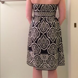 White House Black Market silk cocktail dress