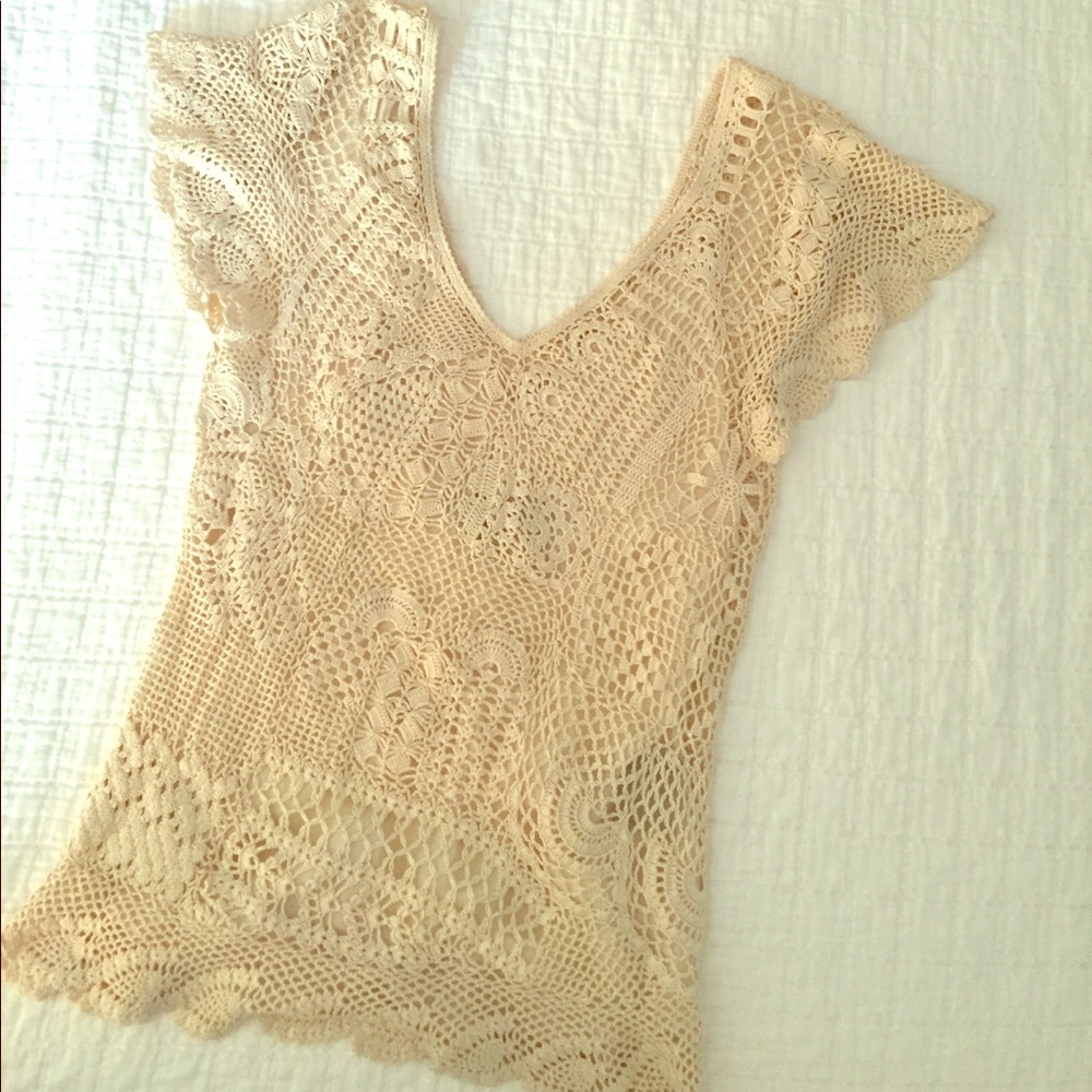 Ralph Lauren Crochet Top