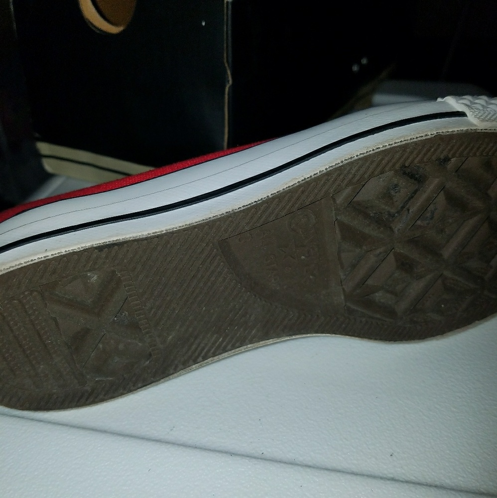 Red Converse - Picture 2 of 2