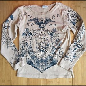H&M pirate UNICEF long sleeve top