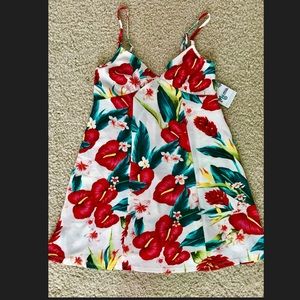 Show Me Your Mumu tropical print mini dress