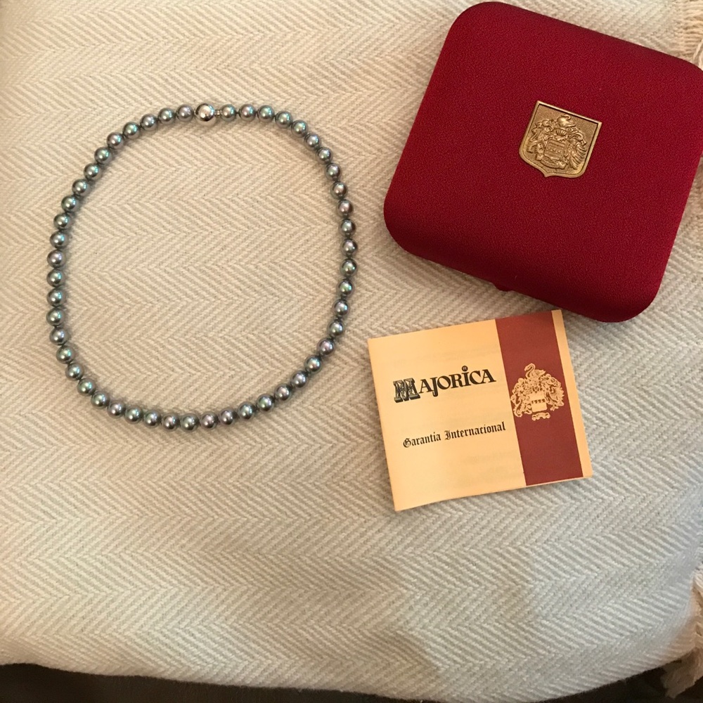 Majorica pearl necklace