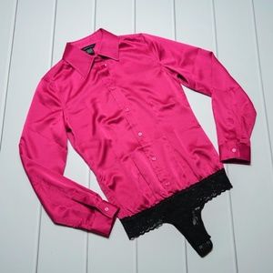 Moda International satin body suit