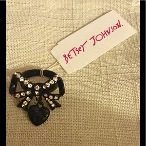 Authentic Betsey Johnson Bow Ring