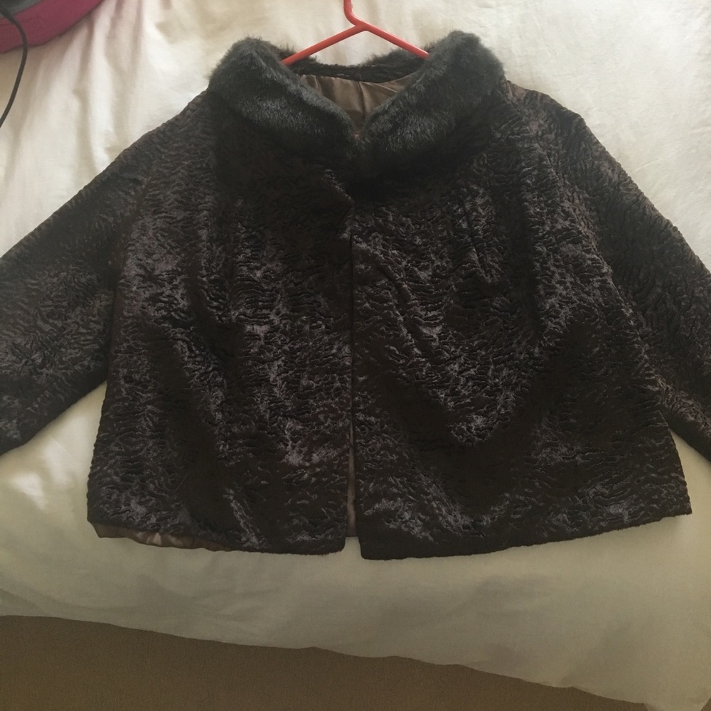 Vintage Faux Fur Jacket