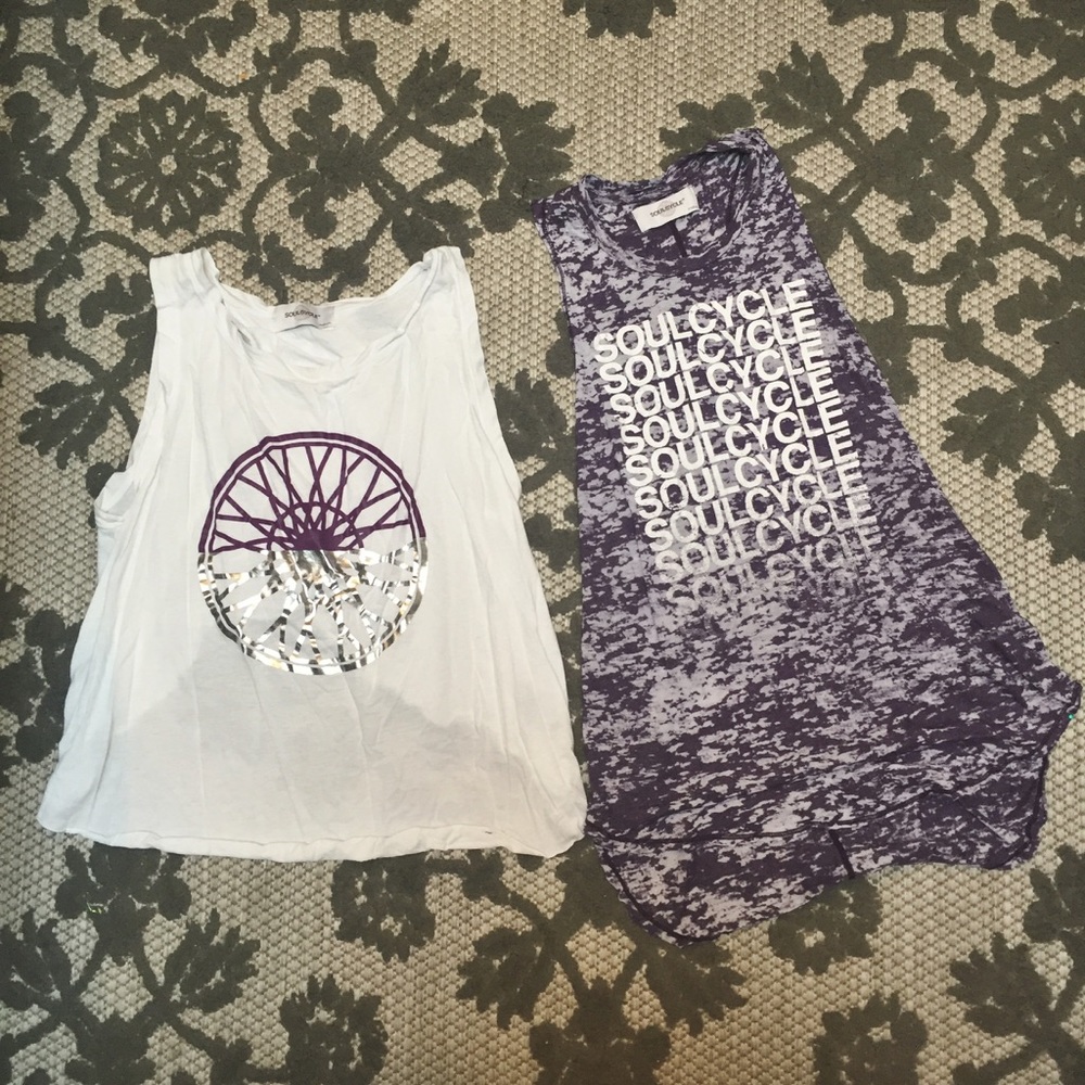 LDW Sale! Soul Cycle tanks, set of two