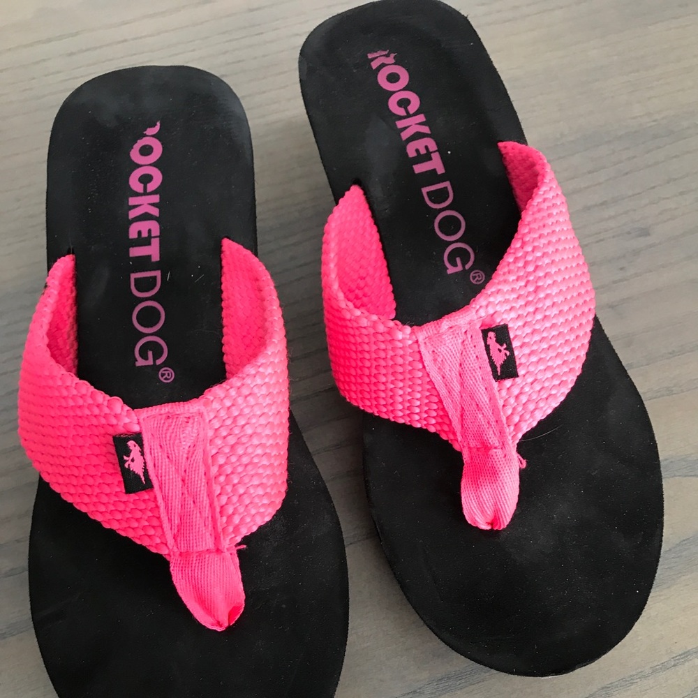 Size 9 Rocket Dog Sandals. Worn once