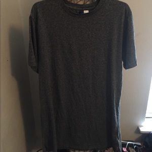 Longline Short Sleeve Men T-shirt