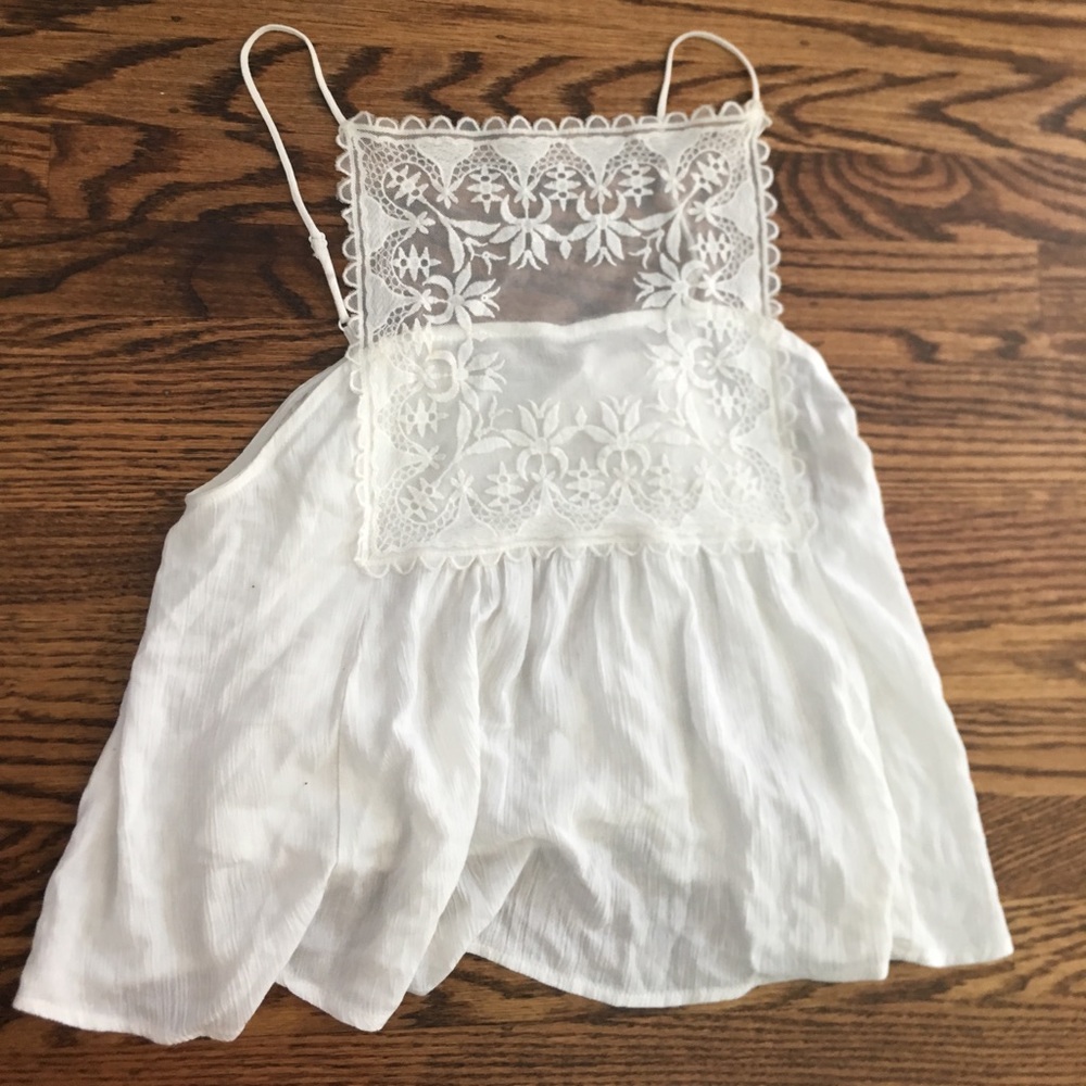 Urban outfitters lace tank
