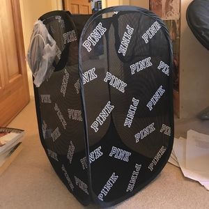 Brand new PINK Laundry Hamper