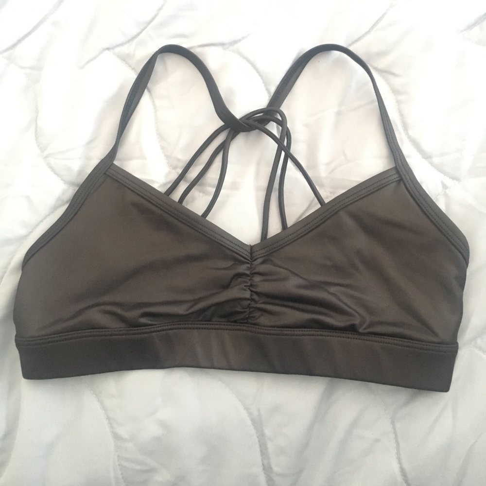 Alo Yoga Black Sunny Strappy Bra sz. S