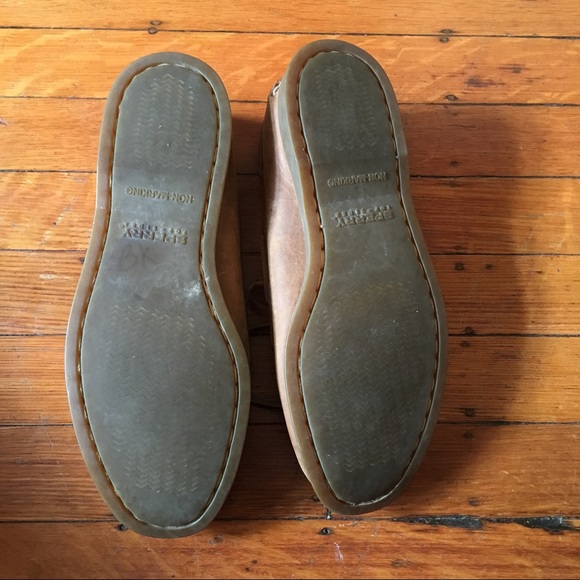 Sperry Top-Sider 7.5 A/O Sahara Leather Honey - Picture 7 of 8