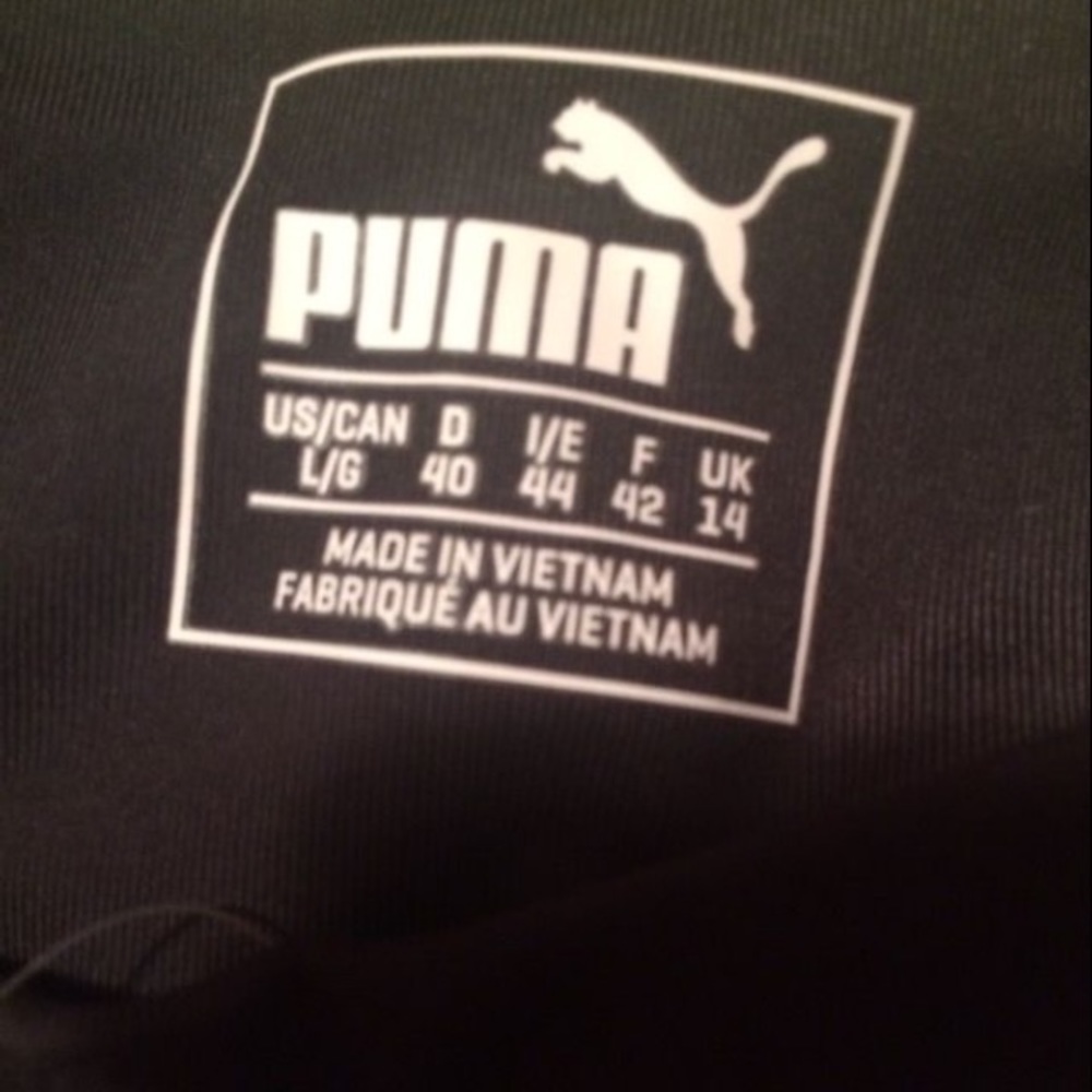 Large puma fitness pants