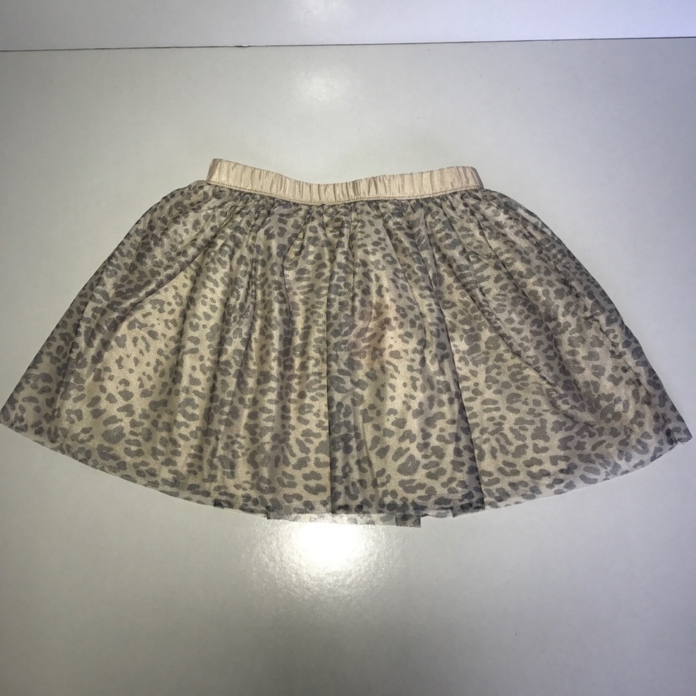 Girls leopard tutu size 6