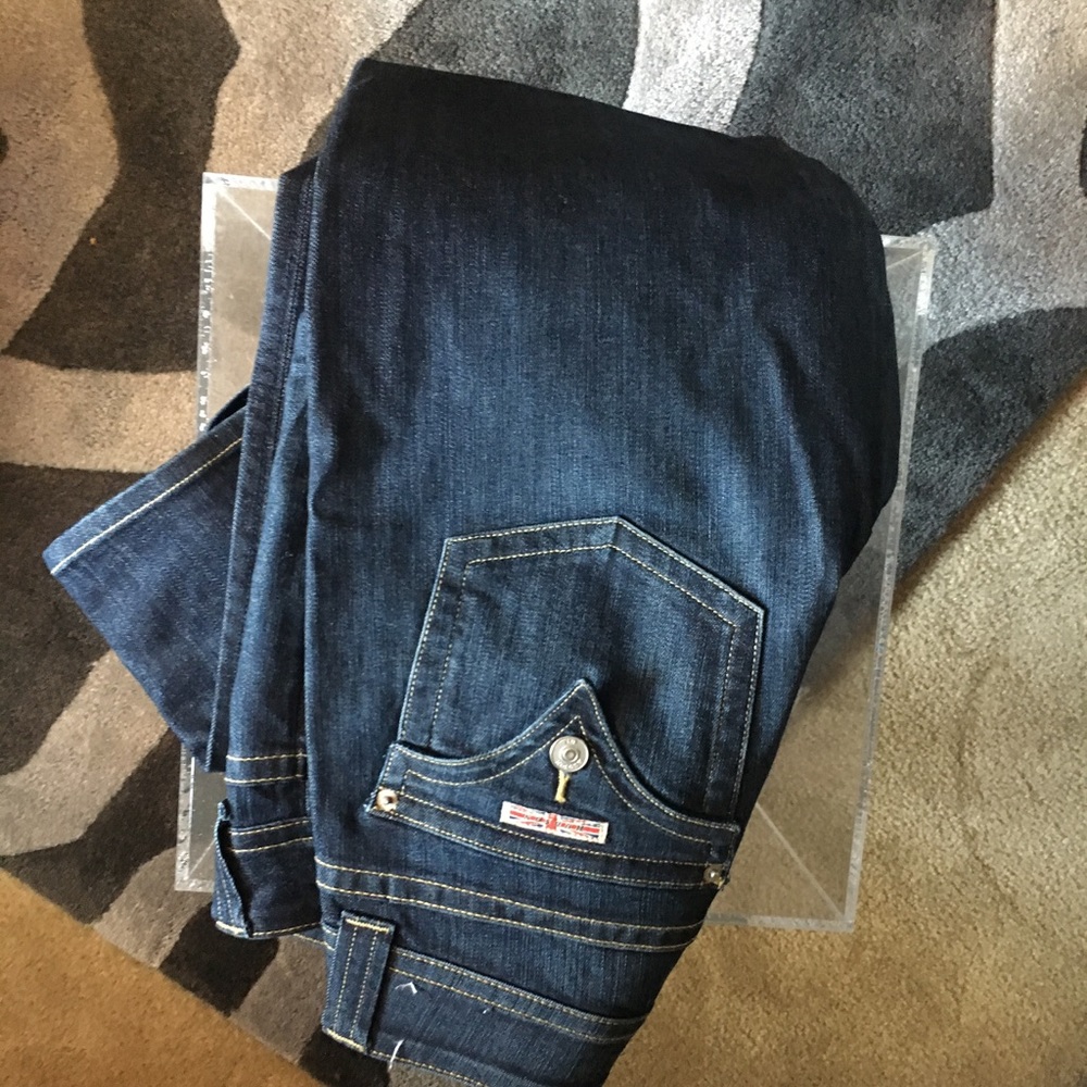 Authentic Dark Blue Denim Hudson Jeans