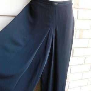 Armani Collection Black Wide Leg Palazzo Pants ~14