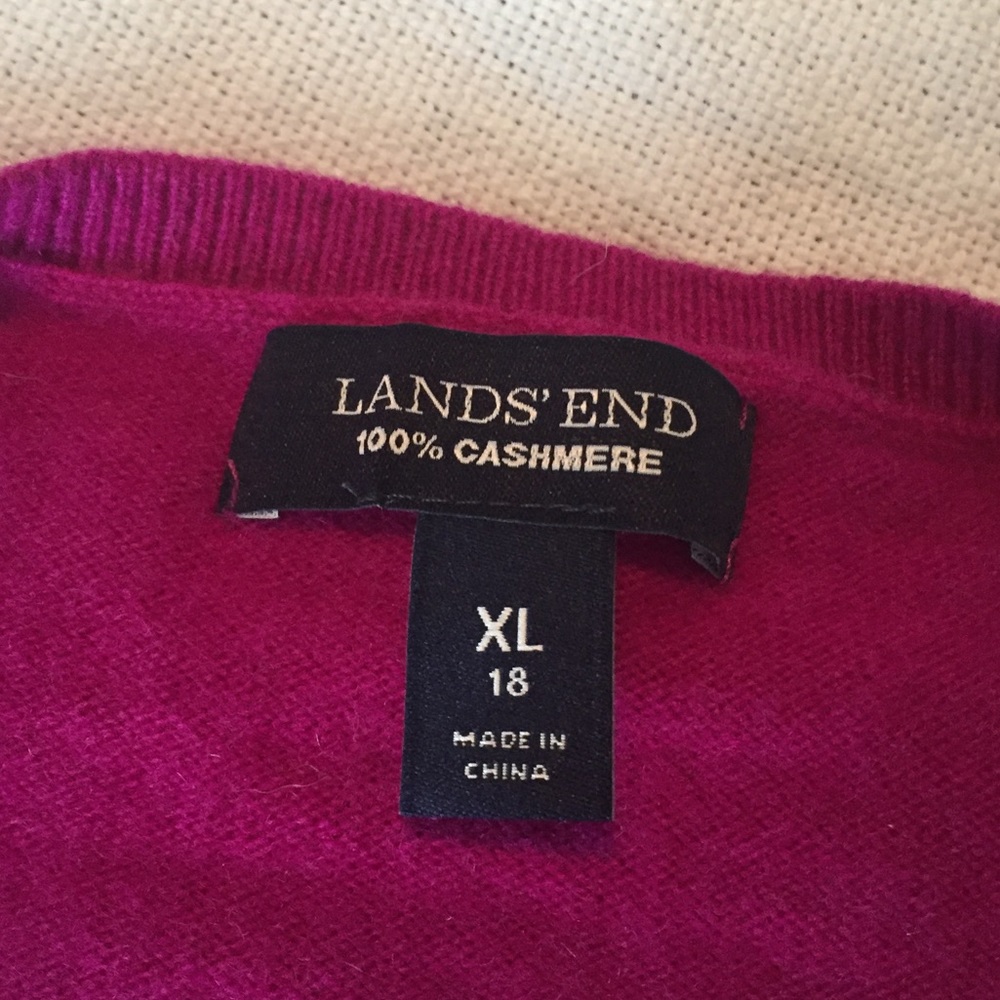 Lands' End Cashmere Sweater