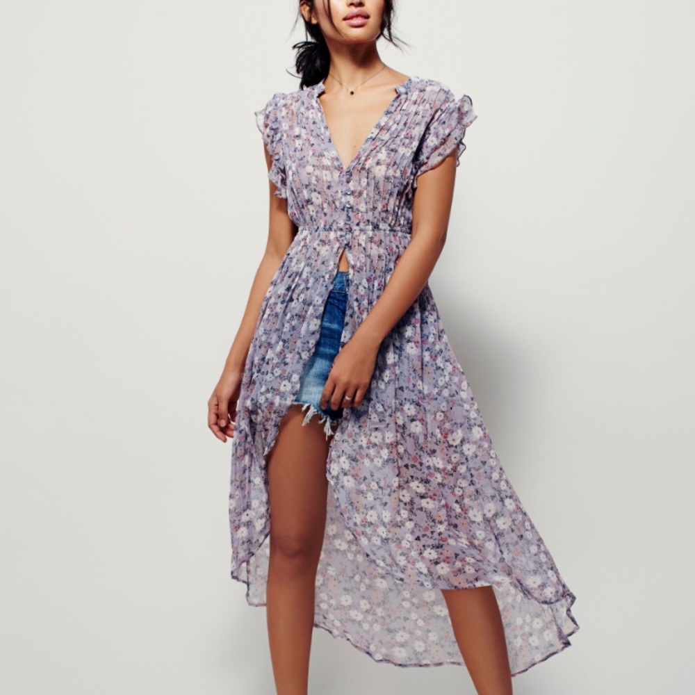 Free People Lady of Avalon Tunic