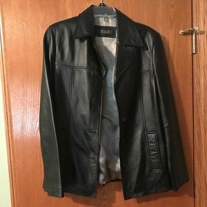Real leather jacket from wilsons leather