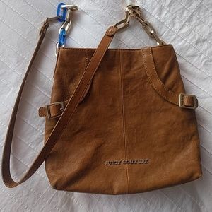 Leather crossbody juicy couture bag