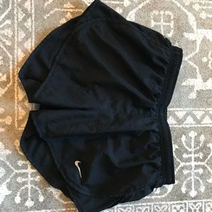 Black Nike shorts