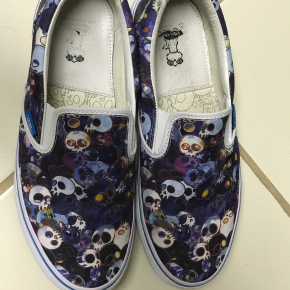 Takashi Muarakami Van Slip Ons - Picture 2 of 4